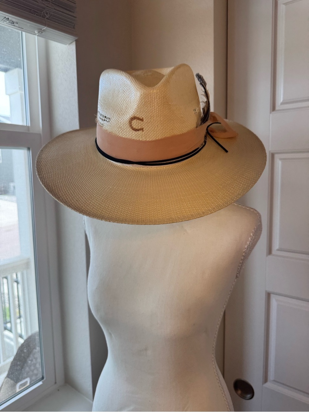 Charlie 1 Horse Straw Hat - Picture 4 of 6